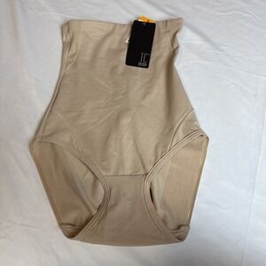 TC Fine Intimates Cool On You Firm Control High-Waist Brief Nude Small NWOT